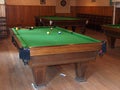 Pool or Billiard Tables Royalty Free Stock Photo