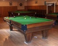 Pool or Billiard Tables Royalty Free Stock Photo