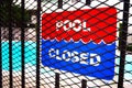 Pool Closed Royalty Free Stock Photo
