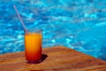 Pool cocktail Royalty Free Stock Photo