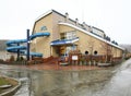 Pool complex Delfin in Ustrzyki Dolne. Poland