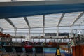 Pool deck aboard the Royal Caribbean Quantum of the Seas cruise ship sailed from Seattle, Washington