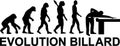 Pool Evolution Billard Royalty Free Stock Photo