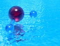 Pool of H2O - red Royalty Free Stock Photo