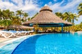 Pool at a hotel in the beach of Varadero, Cuba