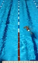 Pool lane vertical