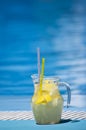 Pool Lemonade Royalty Free Stock Photo