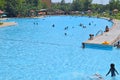 Pool of the Parc de VallparadÃÂ­s in Tarrasa Barcelona