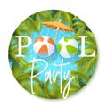 Pool Party Invitation