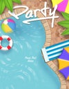 Pool Party Invitation