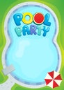 Pool party theme image 1