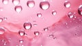 pool pink water drops