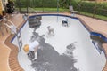 Pool plaster resurfacing Diamond Brite