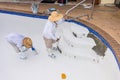 Pool plaster resurfacing Diamond Brite