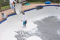 Pool plaster resurfacing Diamond Brite