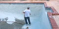 Pool Refinishing Royalty Free Stock Photo