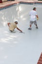 Pool Refinishing Royalty Free Stock Photo