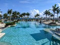 Pool and resort in Cancun Mexico