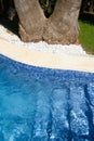 Pool scene Royalty Free Stock Photo