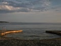 Pool in the sea-Adriatic sea