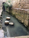 Pool of Siloam in Jerusalem in Israel. Royalty Free Stock Photo