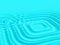 Pool square ripple
