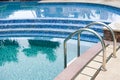 Pool with stair Royalty Free Stock Photo