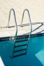 Pool steps Royalty Free Stock Photo