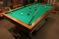 Pool table Royalty Free Stock Photo