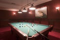 Pool Table/Billiards Royalty Free Stock Photo
