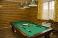 Pool Table/Billiards Royalty Free Stock Photo