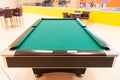 Pool Table Close Up Royalty Free Stock Photo