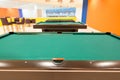 Pool Table Close Up Royalty Free Stock Photo