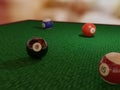 Pool table Royalty Free Stock Photo