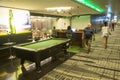 Pool table at Singapore Changi International Airport