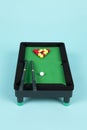 pool table toy plastic Royalty Free Stock Photo