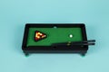 pool table toy plastic Royalty Free Stock Photo