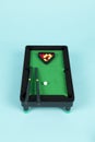 pool table toy plastic Royalty Free Stock Photo