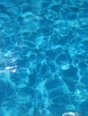 Pool, Turquoise or blue water wave for background and abstract Royalty Free Stock Photo