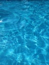 Pool, Turquoise or blue water wave for background and abstract Royalty Free Stock Photo