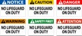 Pool Warning Sign No Lifeguard On Duty Royalty Free Stock Photo