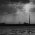 Poolbeg Towers, Ringsend, Dublin Royalty Free Stock Photo