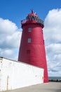 Poolberg lighthouse. Dublin, Ireland Royalty Free Stock Photo