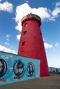 Poolberg lighthouse in Ireland, Dublin bay Royalty Free Stock Photo