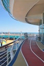 Pooldeck onboard Liberty of the Seas, Royal Caribbean Royalty Free Stock Photo