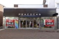 Poole Peacocks store Closing Down Sale