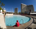 Pools and Beach at Mandalay Bay Hotel and Casino