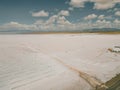 Pools for the extraction of lithium in Salinas Grandes, Jujuy, Argentina Royalty Free Stock Photo