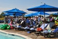 Poolside fun at the Hyatt Regency Chesapeake Bay resort in Cambridge, Maryland