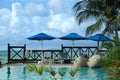 Poolside Lounge Royalty Free Stock Photo